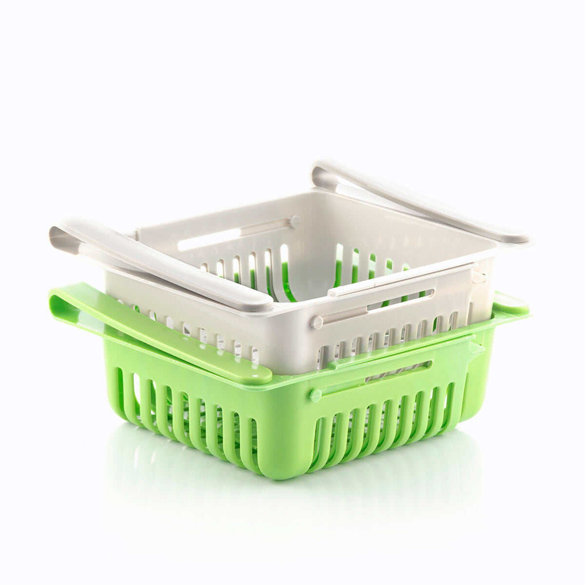 Säädettävä jääkaappilaatikko Friwer InnovaGoods (2 kpl pakkaus)