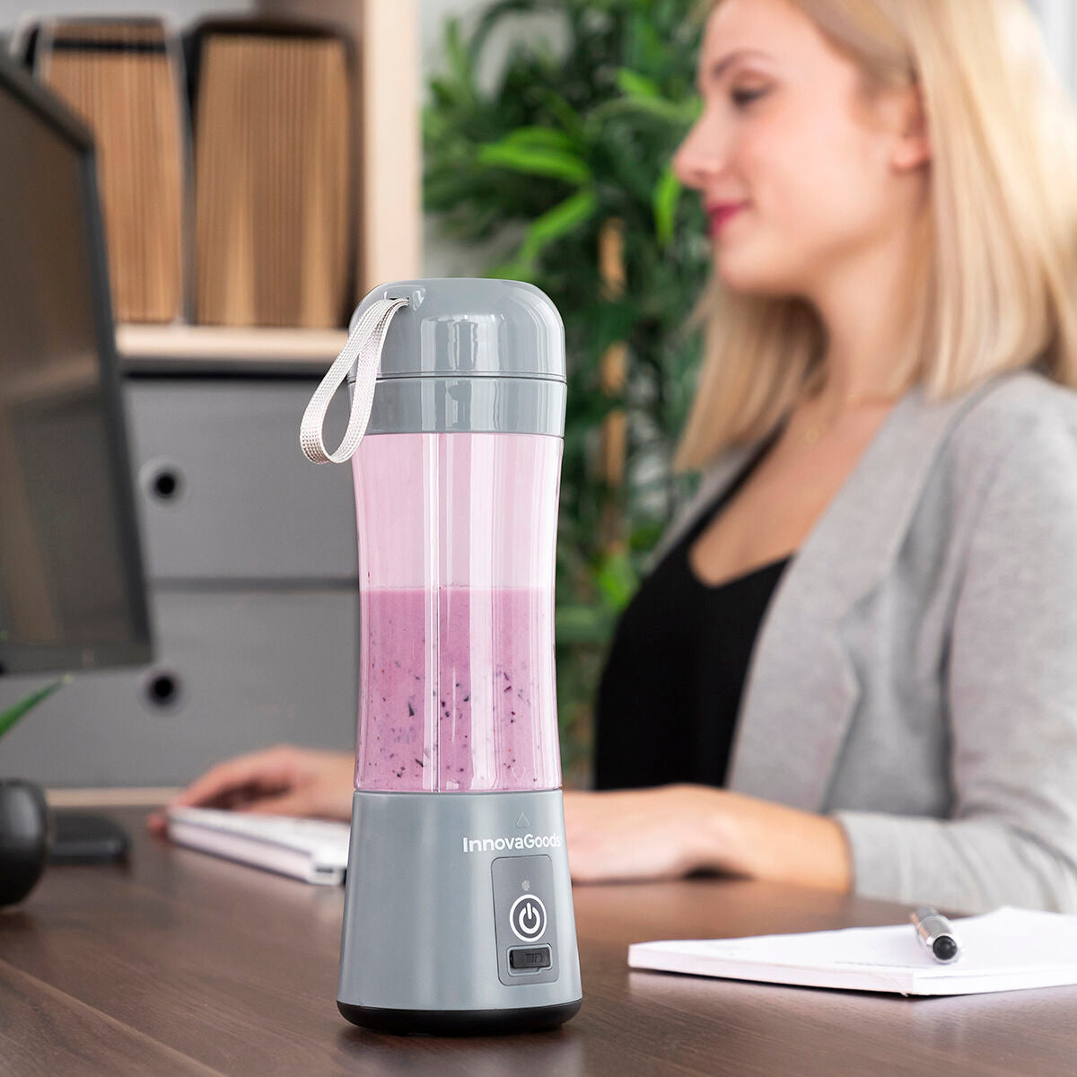 Kannettava ladattava kuppiblenderi Shakuit InnovaGoods