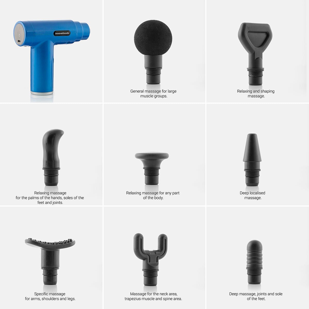Mini lihasten rentoutus- ja huoltopistooli Relmux InnovaGoods