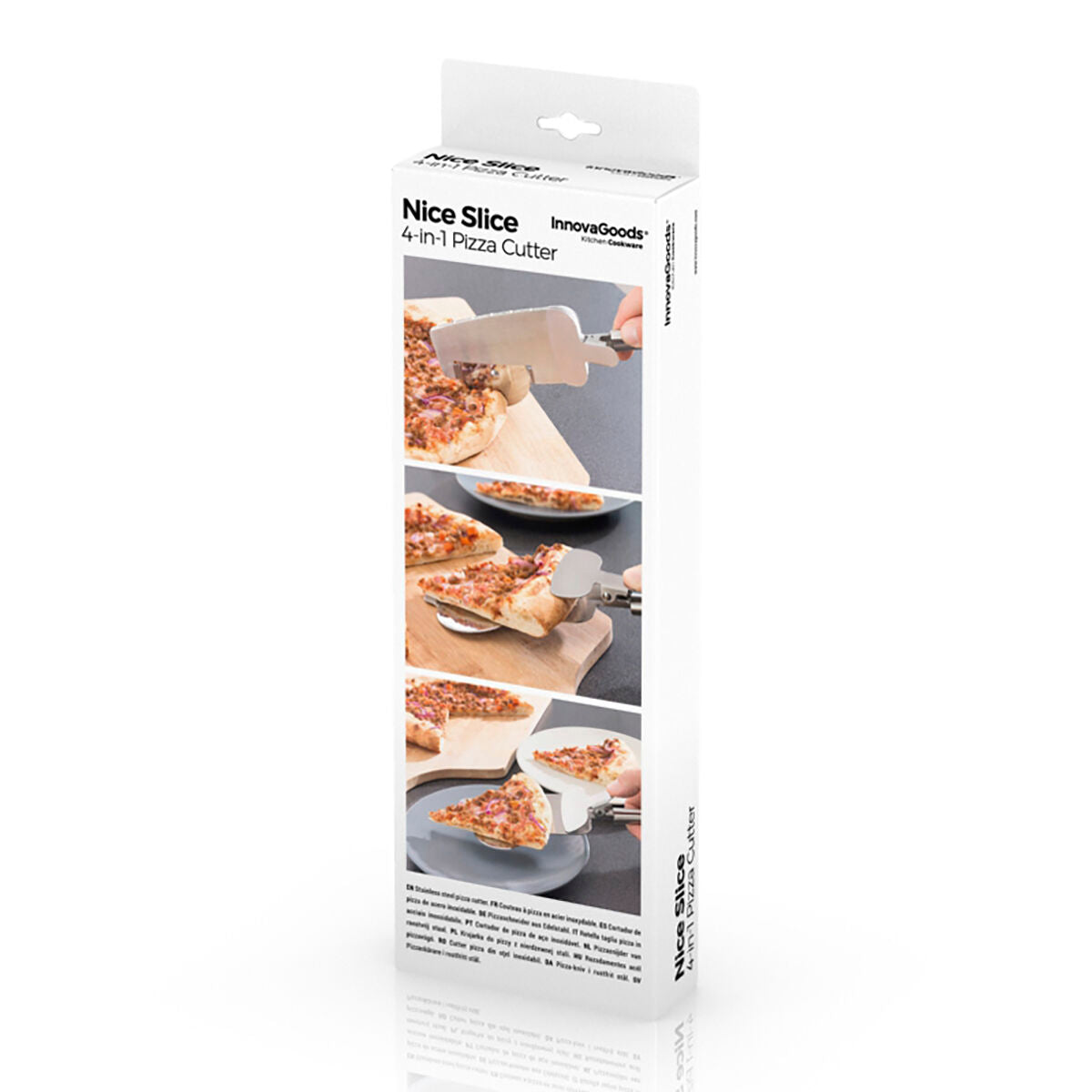 InnovaGoods 4-in-1 Nice Slice Pizzaleikkuri