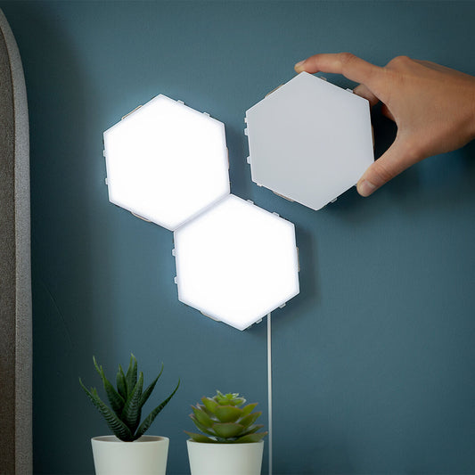 Setti magneettisia, modulaarisia LED-paneeleja kosketusnäppäimellä Tilight InnovaGoods (3 Kpl pakkaus)