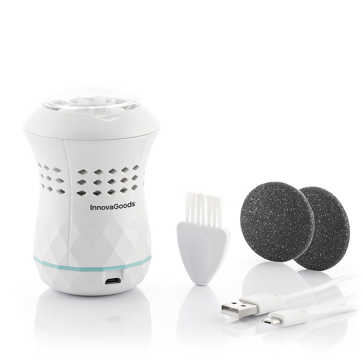 Ladattava pedikyyriviila integroidulla imulla Sofeem InnovaGoods