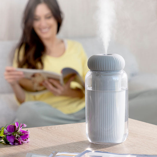 Ultraääni-ilmankostutin ja aromidiffuusori LED-valolla Stearal InnovaGoods