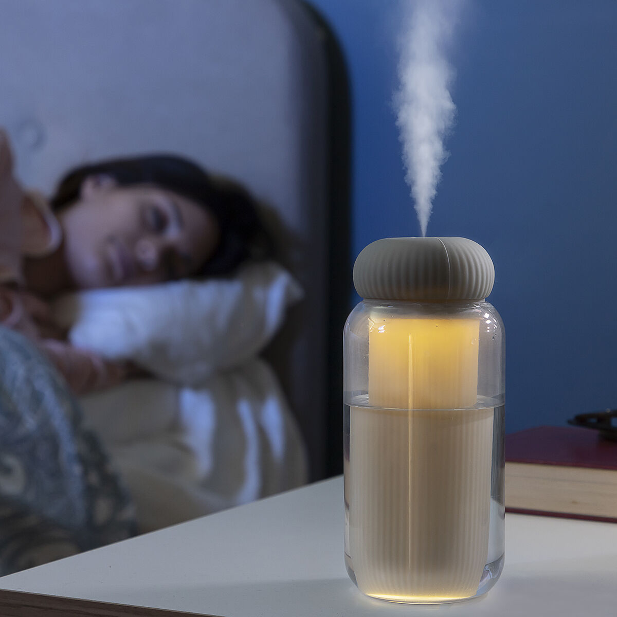 Ultraääni-ilmankostutin ja aromidiffuusori LED-valolla Stearal InnovaGoods