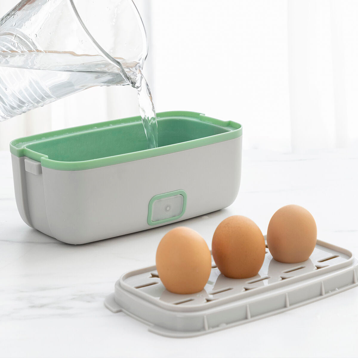 3-in-1 elektroninen höyryeväsrasia resepteineen Beneam InnovaGoods