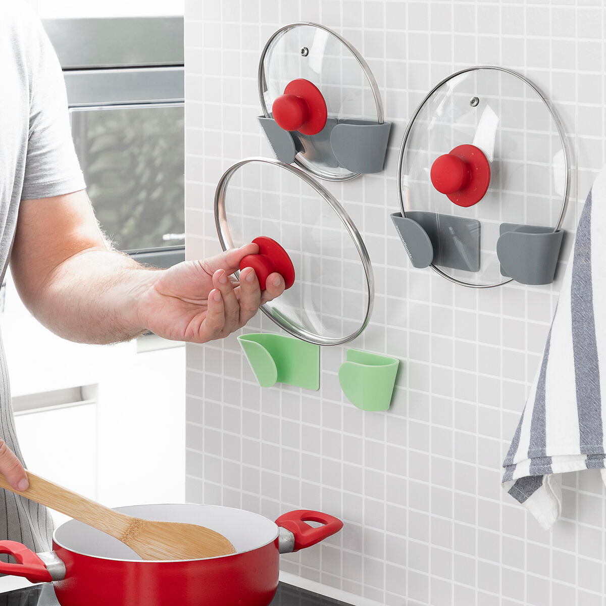 3 tarrapidikkeen setti kattilankansille Smarack InnovaGoods