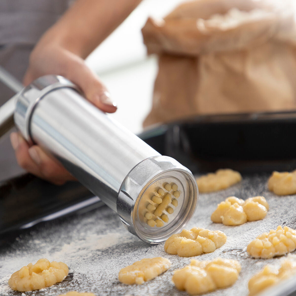 2-in-1 pikkuleipä- ja koristepursotin Prekies InnovaGoods