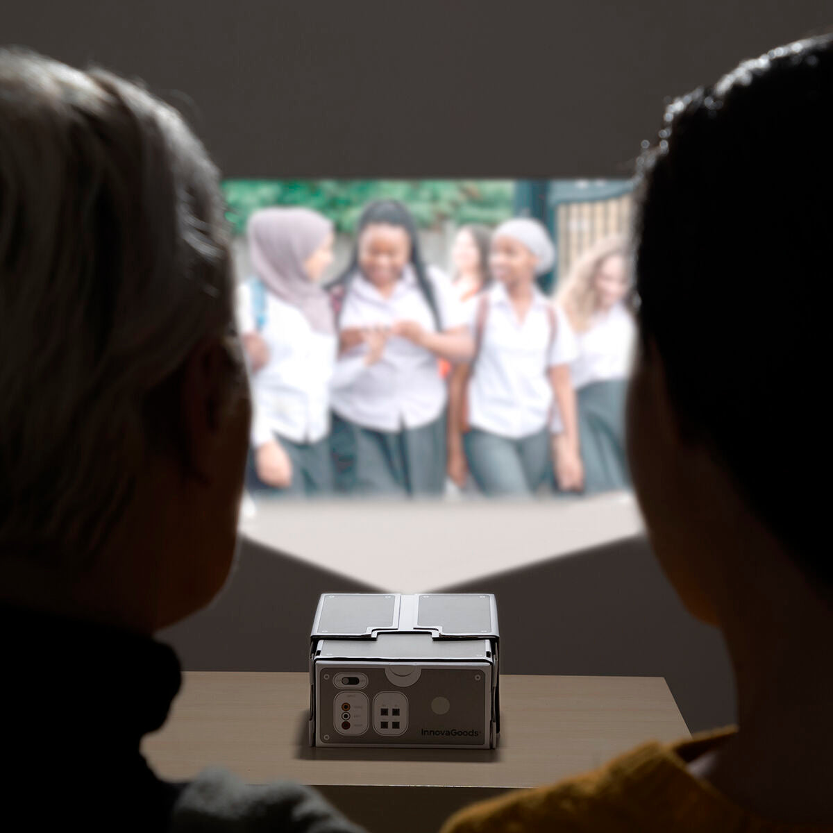 Vintage-projektori älypuhelimelle Lumitor InnovaGoods