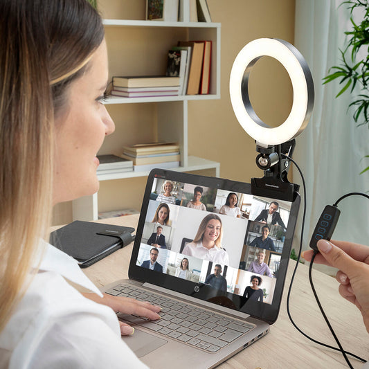 Selfie-rengasvalo Kiinnitysklipsillä Lumahoop InnovaGoods